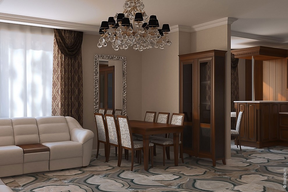 Дизайн-проект «Добрая старая классика»