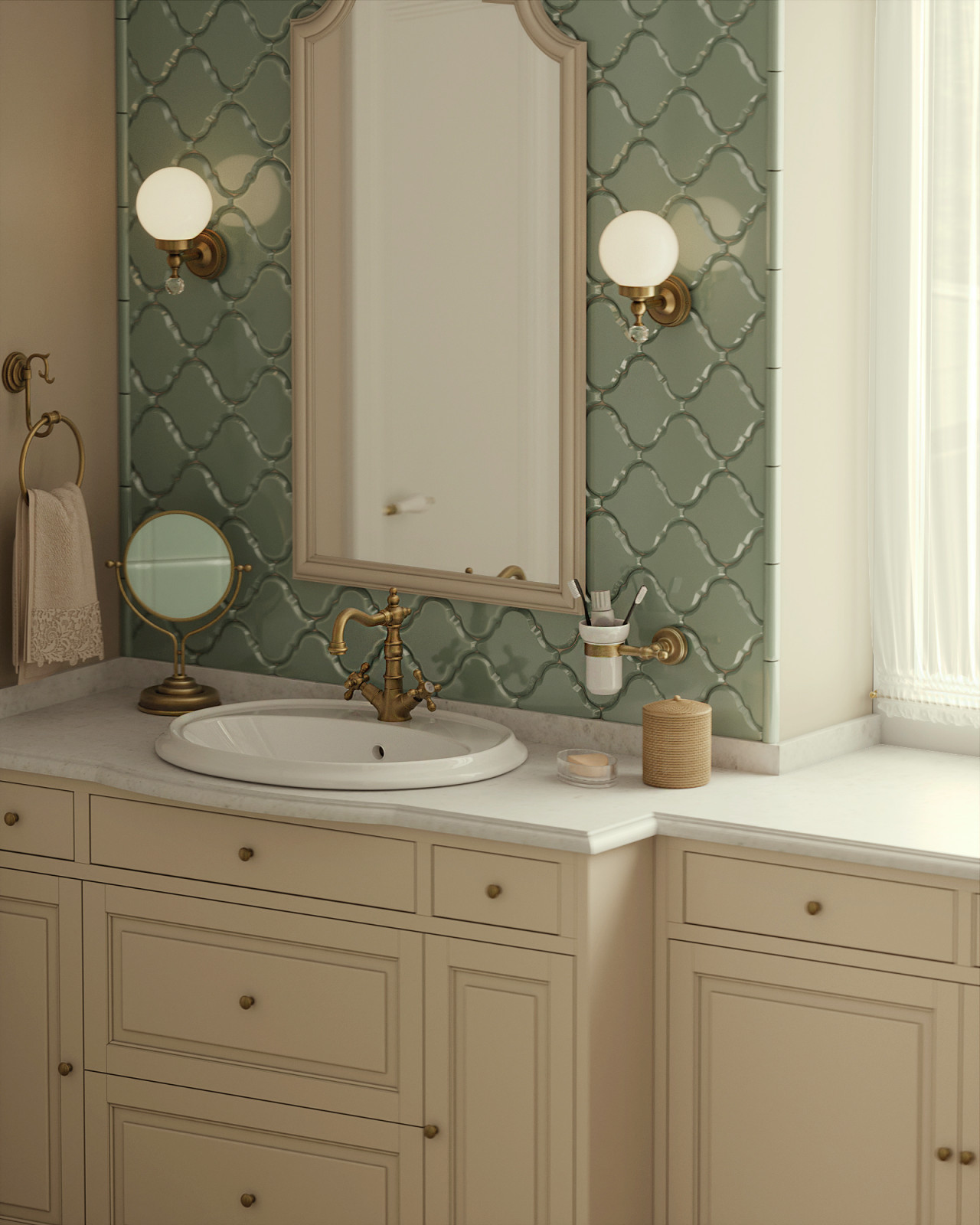 Дом в стиле прованс г. Бирюч (80 кв.м.)