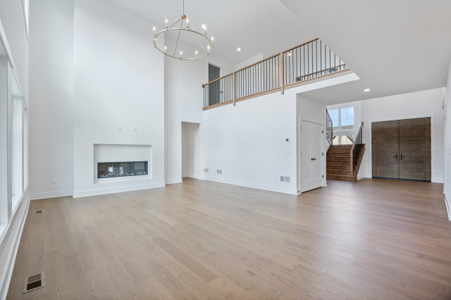 Modified Hampton |  Naperville, IL landhausstil-wohnbereich