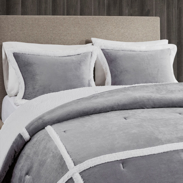 Winter Haven Sherpa Comforter Set