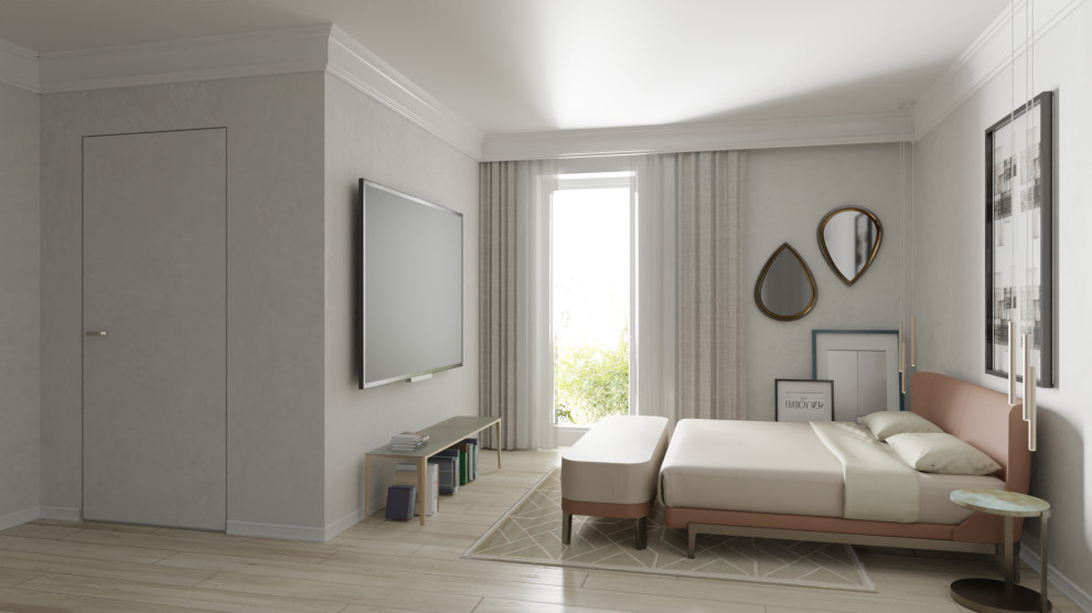 Camera da letto con bagno