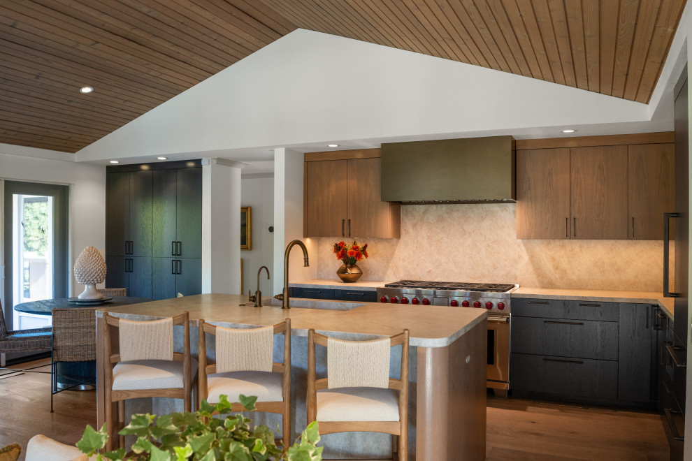 Mordern Organic | Kitchen + Powder Bath | Rancho Santa Fe, San Diego ...