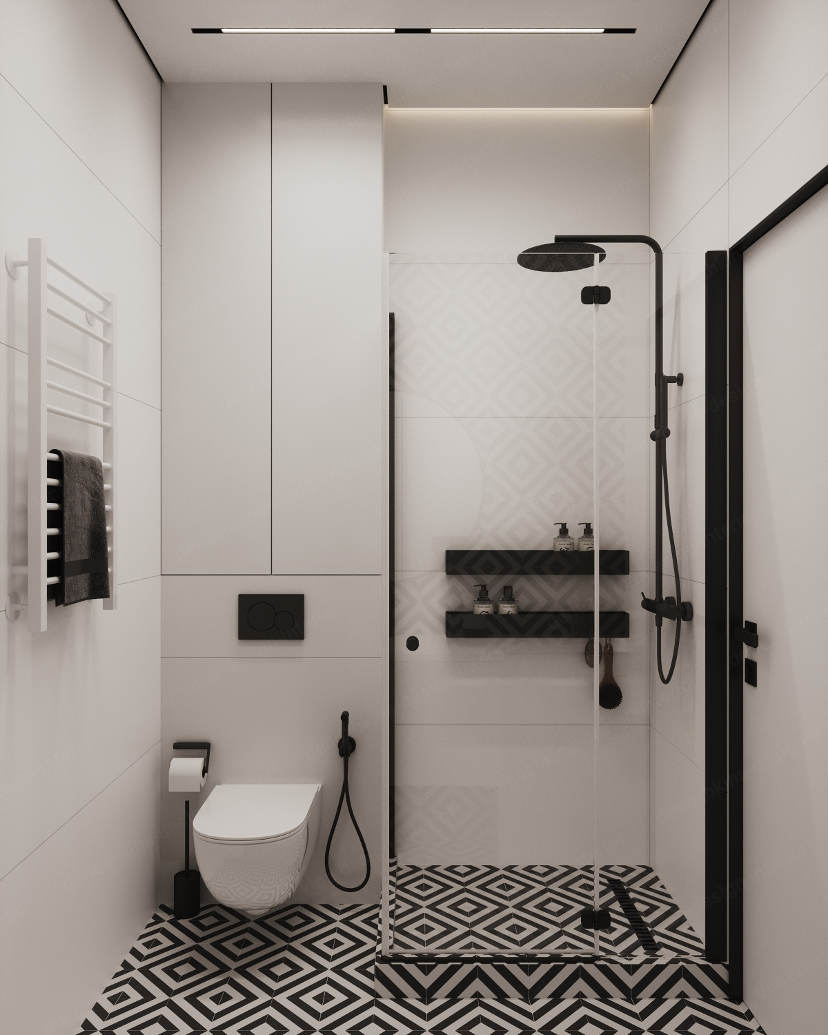 Дизайн проект 3 комнатной квартиры — ул. Руставели