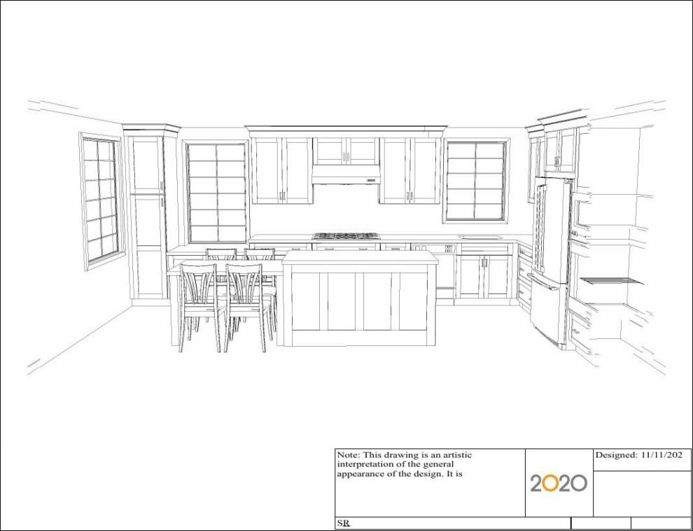 Kitchen layout spacing questions