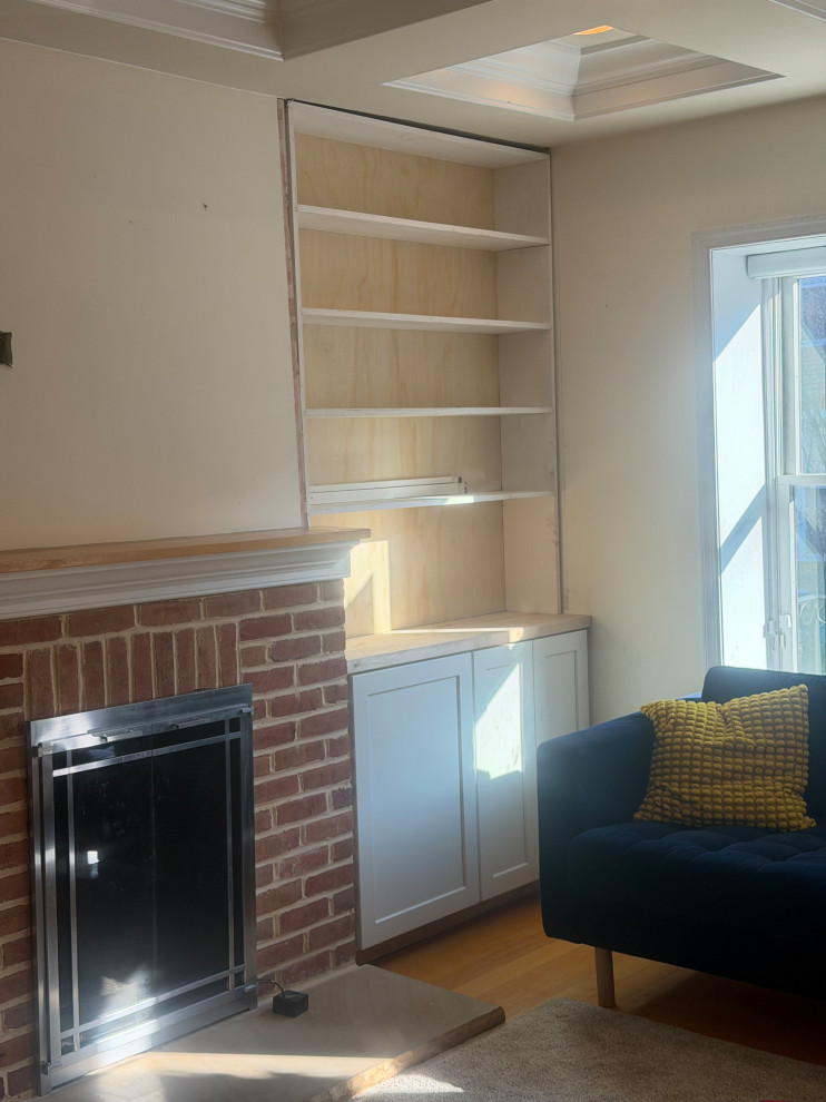 Living Room Custom Bookshelf