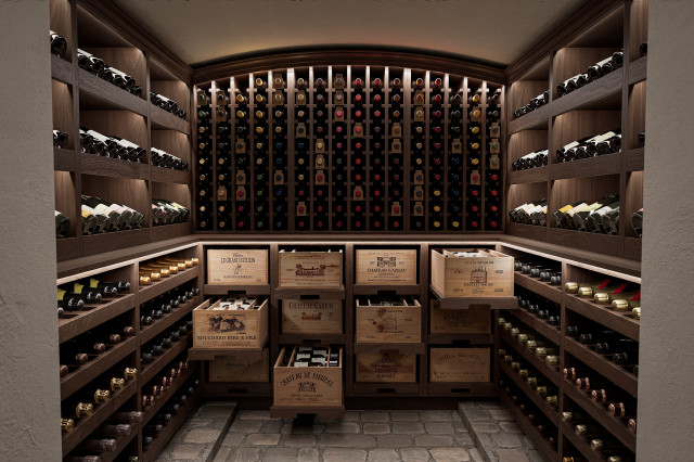 Queen Anne Manor wine-cellar