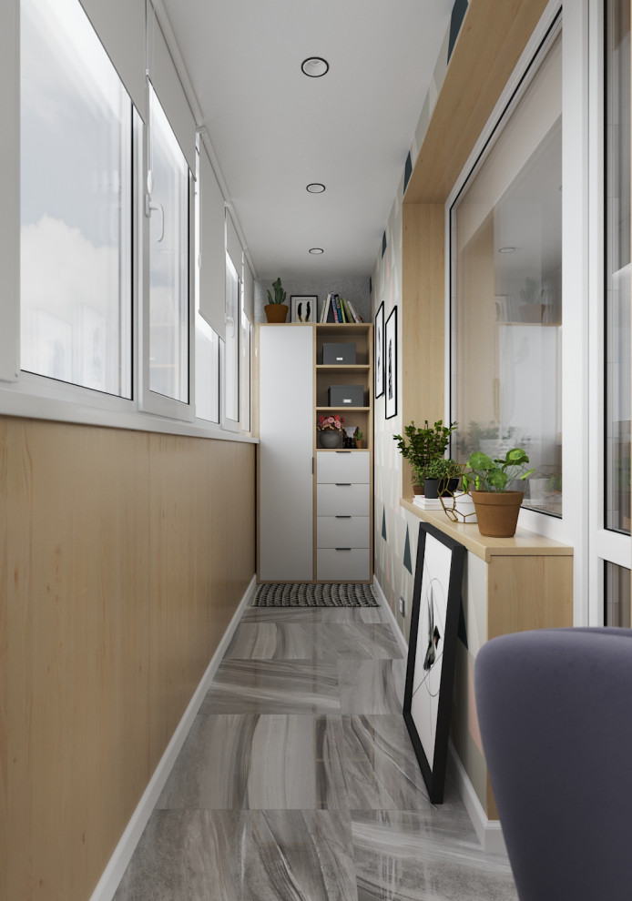 Светлый, воздушный интерьер в спокойных цветах