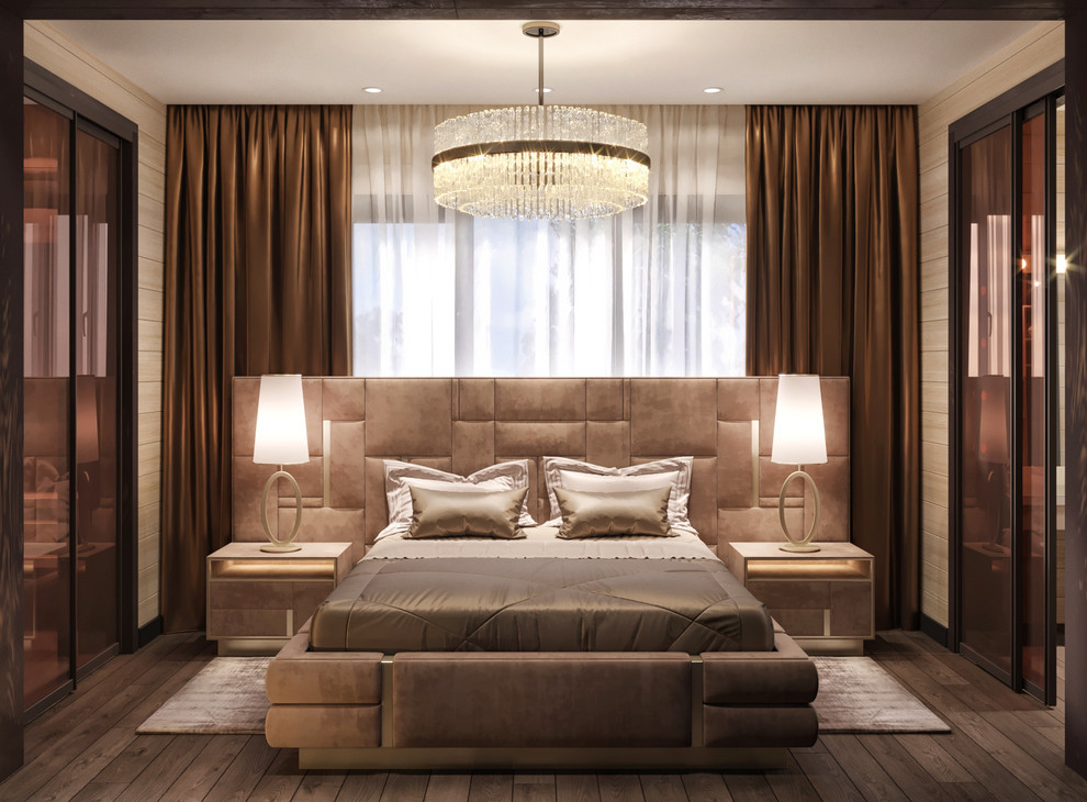 Интерьер жилого дома из клееного бруса  г. Владивосток