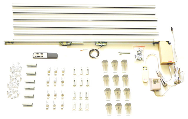 Remote Control Curtain Track 6 Meters Contemporary Curtain