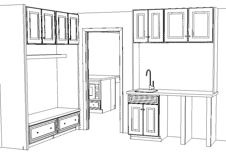 Home design - transitional home design idea in St Louis