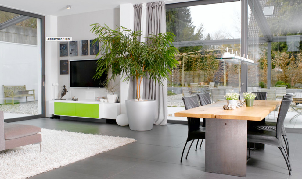 Modernes Wohnzimmer in Frankfurt am Main