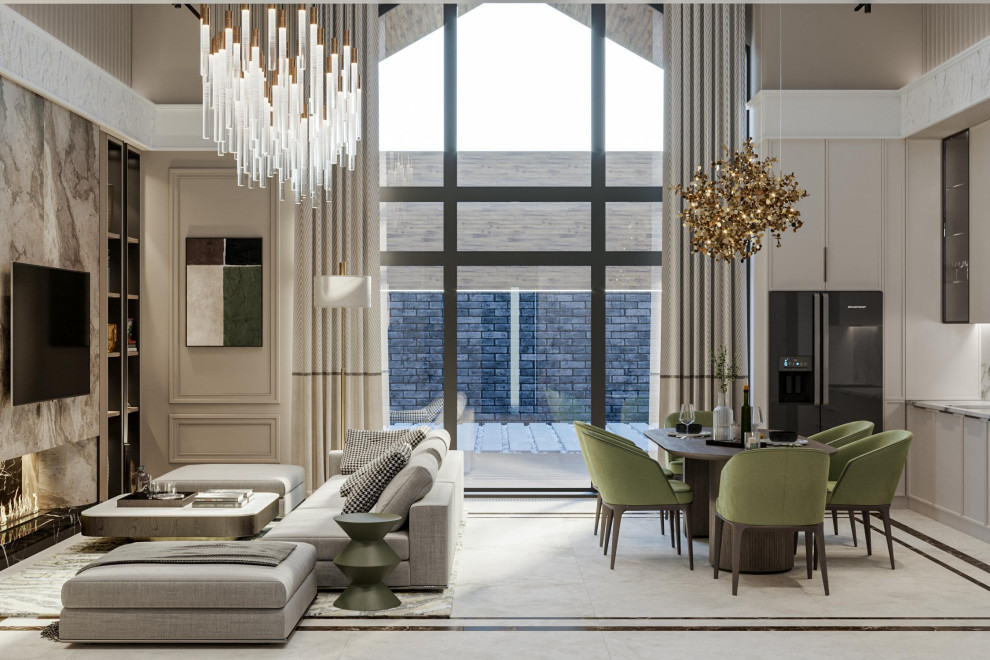 Дом для семьи в неоклассическом стиле