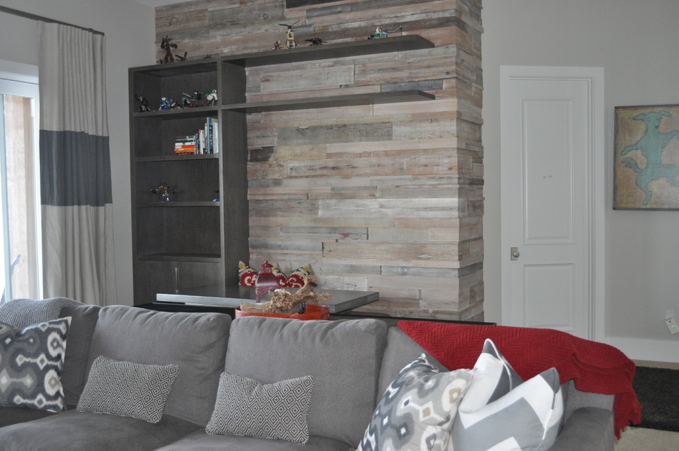 Home design - transitional home design idea in Seattle
