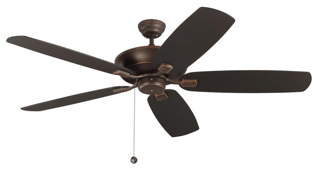 Monte Carlo 60 Colony Super Max Damp Rated Ceiling Fan In Roman Bronze