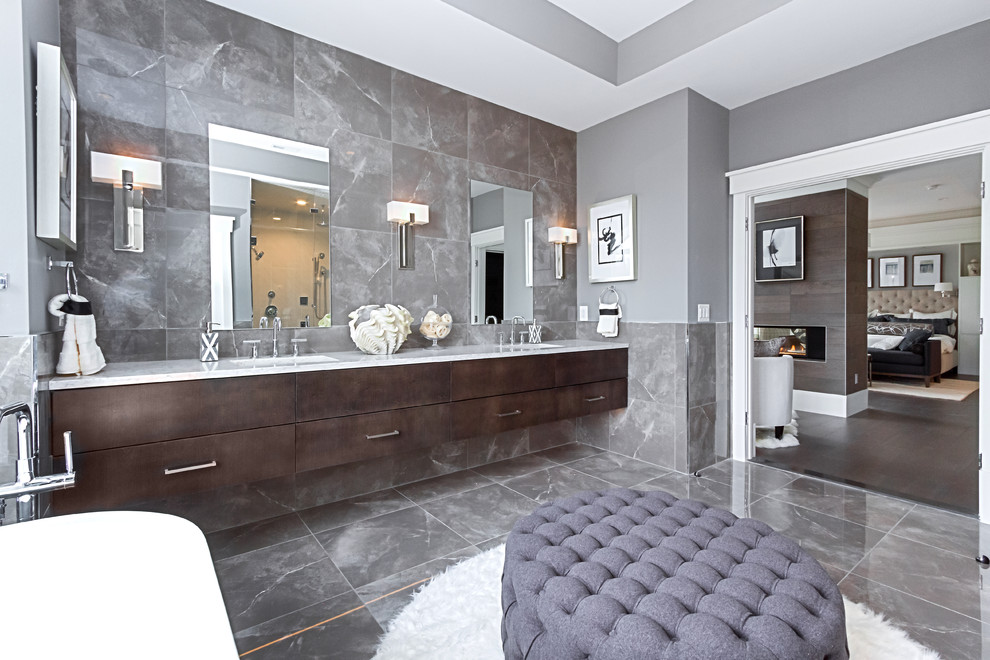 Bathroom - transitional bathroom idea in DC Metro