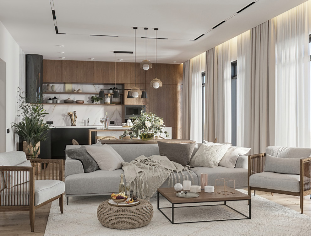 Дизайн-проект 1 этажа дома