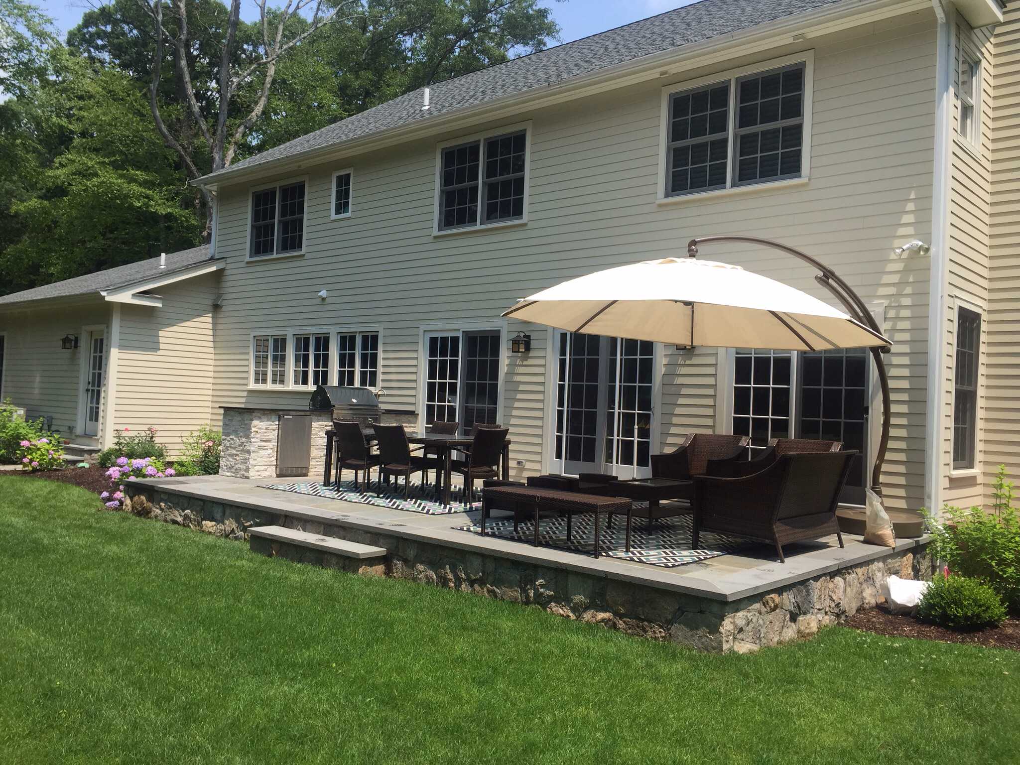 Manny and Sairah's Outdoor kitchen