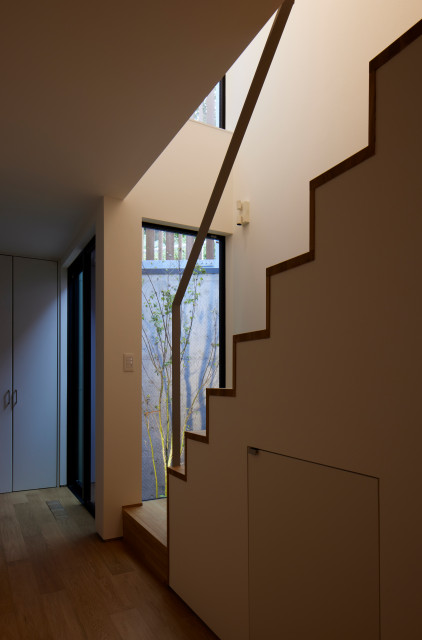 段景の家 contemporain-escalier