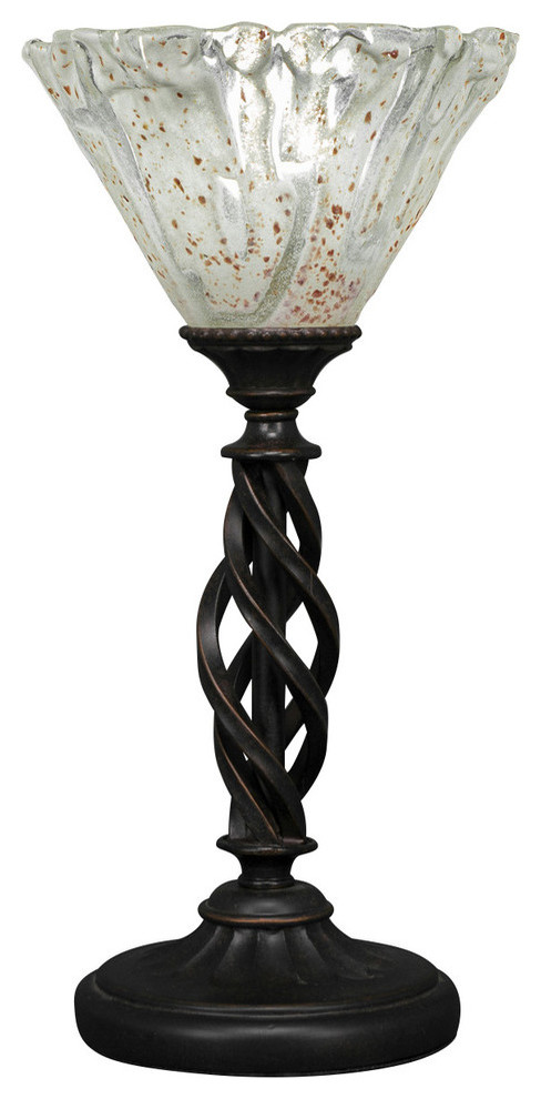 Elegante 1 Light Table Lamp In Dark Granite (61-DG-7195)