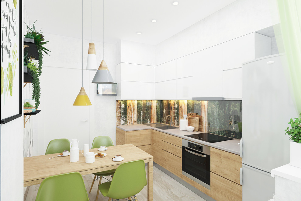 Сочная зеленая кухня