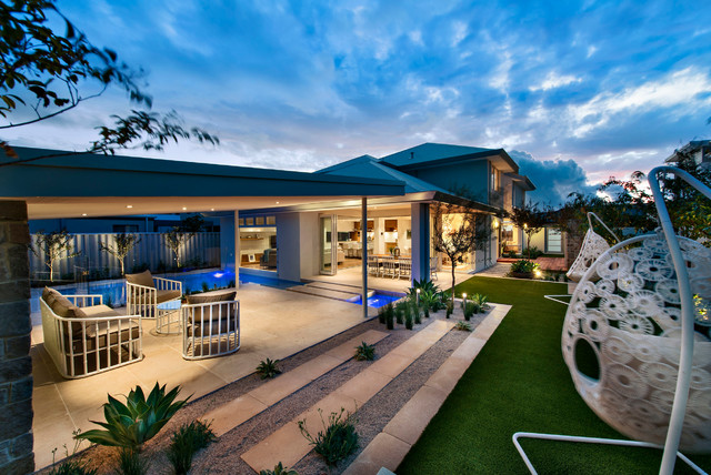 Home Design - The Etesian contemporary-uteplats