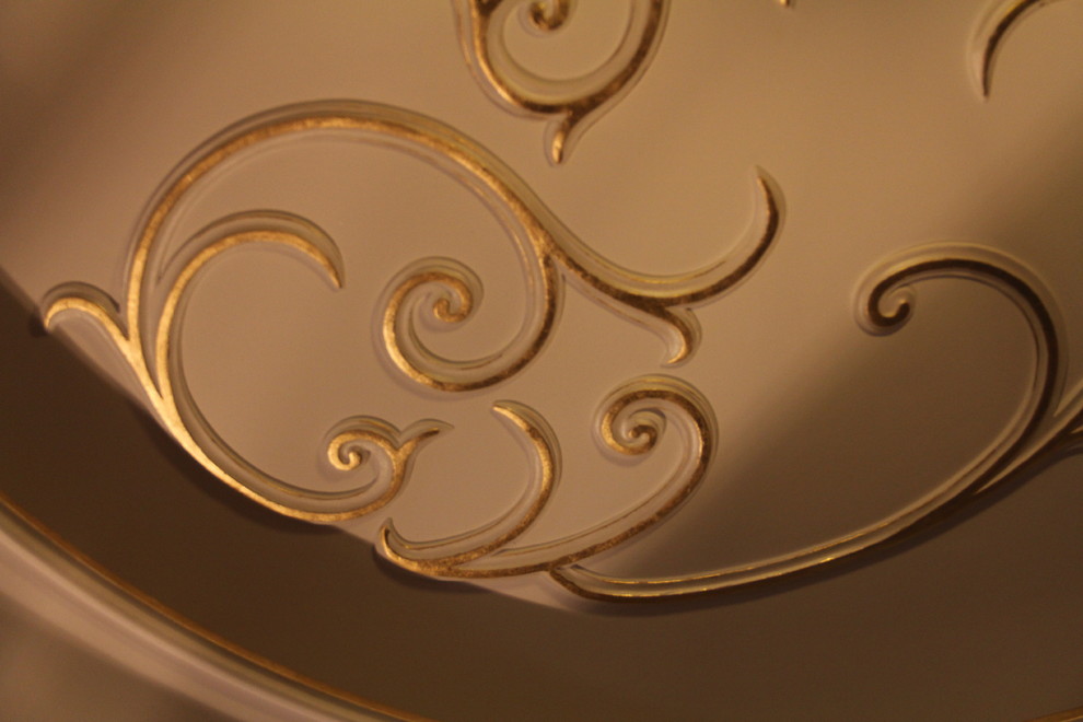 Позолота лепного декора