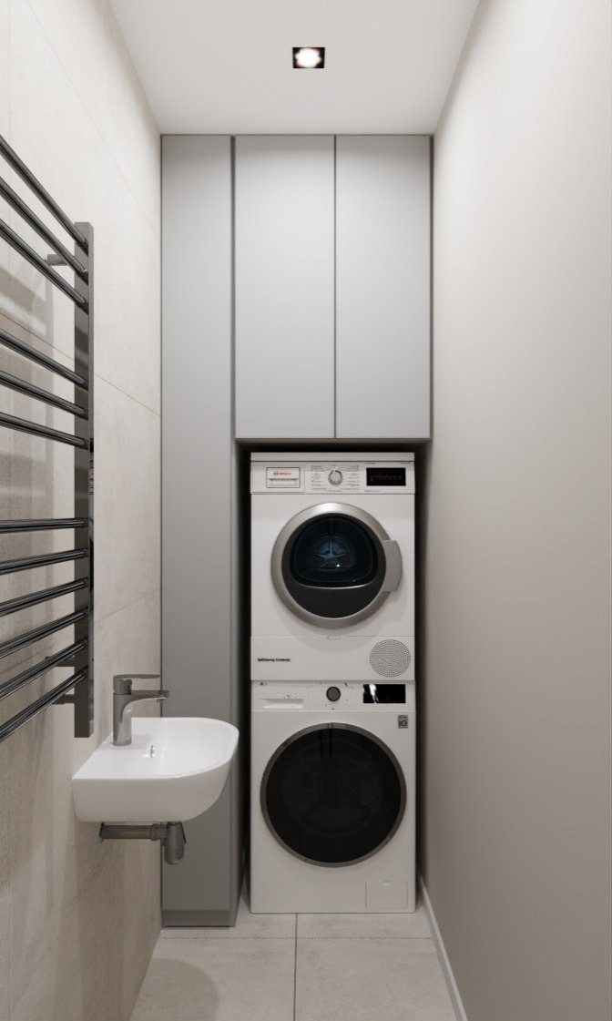 Дизайн постирочной