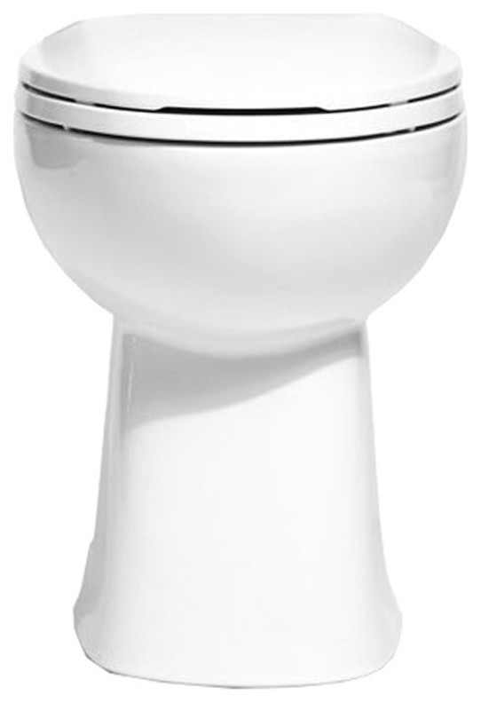 Niagara Toilet Bowl, White, N7799 Contemporary Toilets by Kitchen