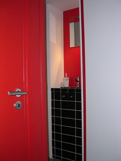 Duplex dans le Marais moderno-bagno-di-servizio