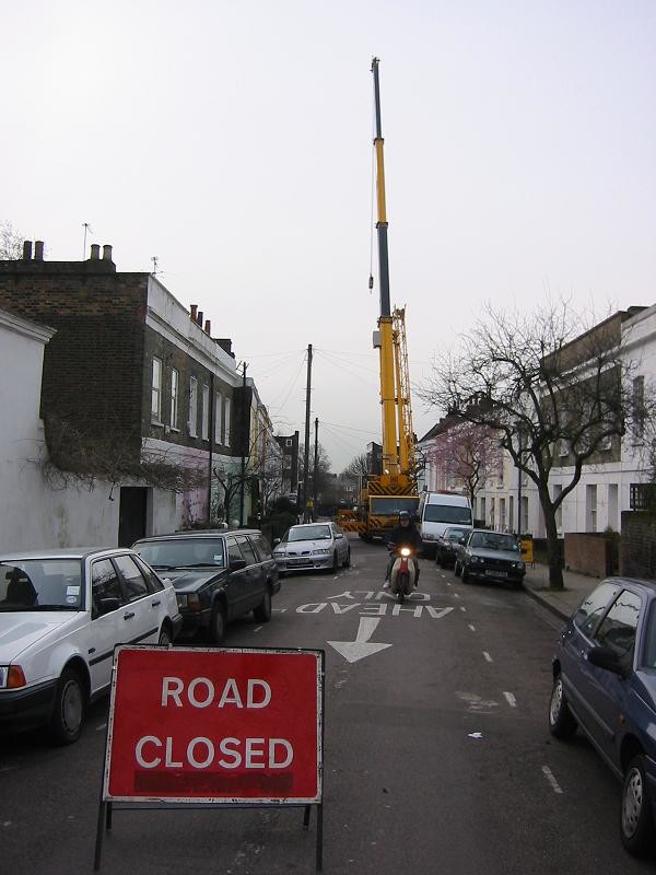 Glass roof delivery