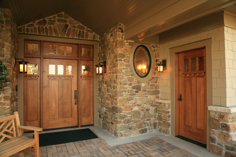 Front door - craftsman front door idea in Salt Lake City
