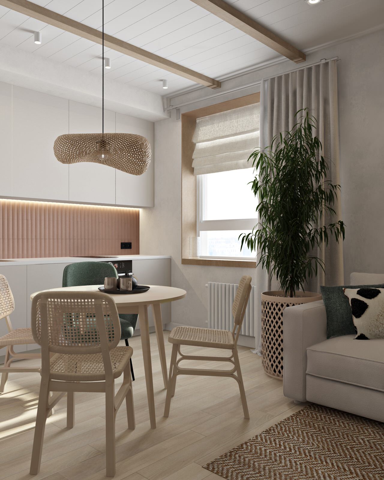 Дизайн-проект в эко стиле