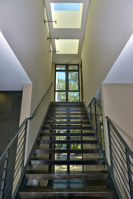 Petaluma Modern minimalistisch-treppen