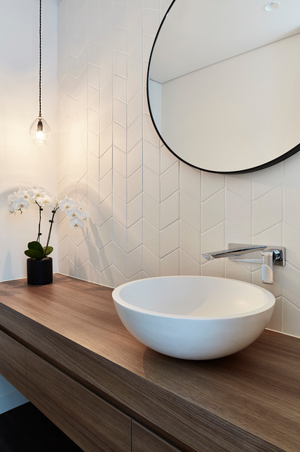 McArthur House contemporary-powder-room