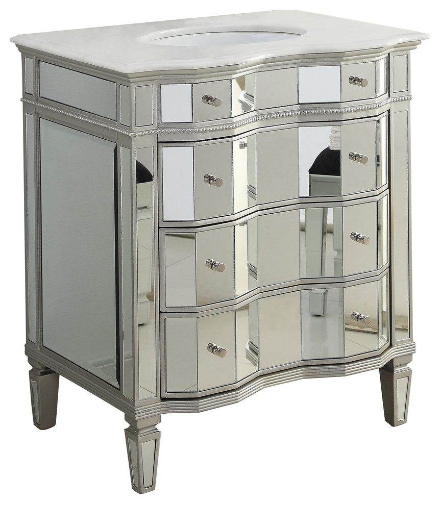 Ashley Bath Sink Vanity, 36" Traditional Bathroom Vanities And Sink