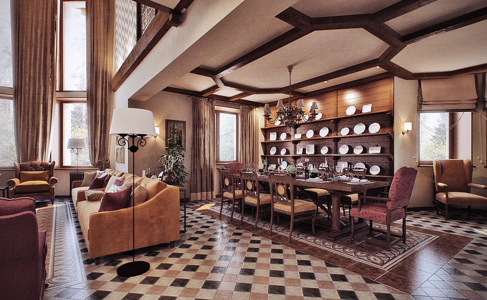 Коттедж в стиле Тюдоров и Якова