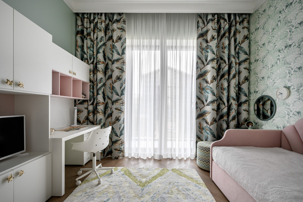 Фотосъемка реализованного дизайн-проекта в ЖК «САДОВЫЕ КВАРТАЛЫ»