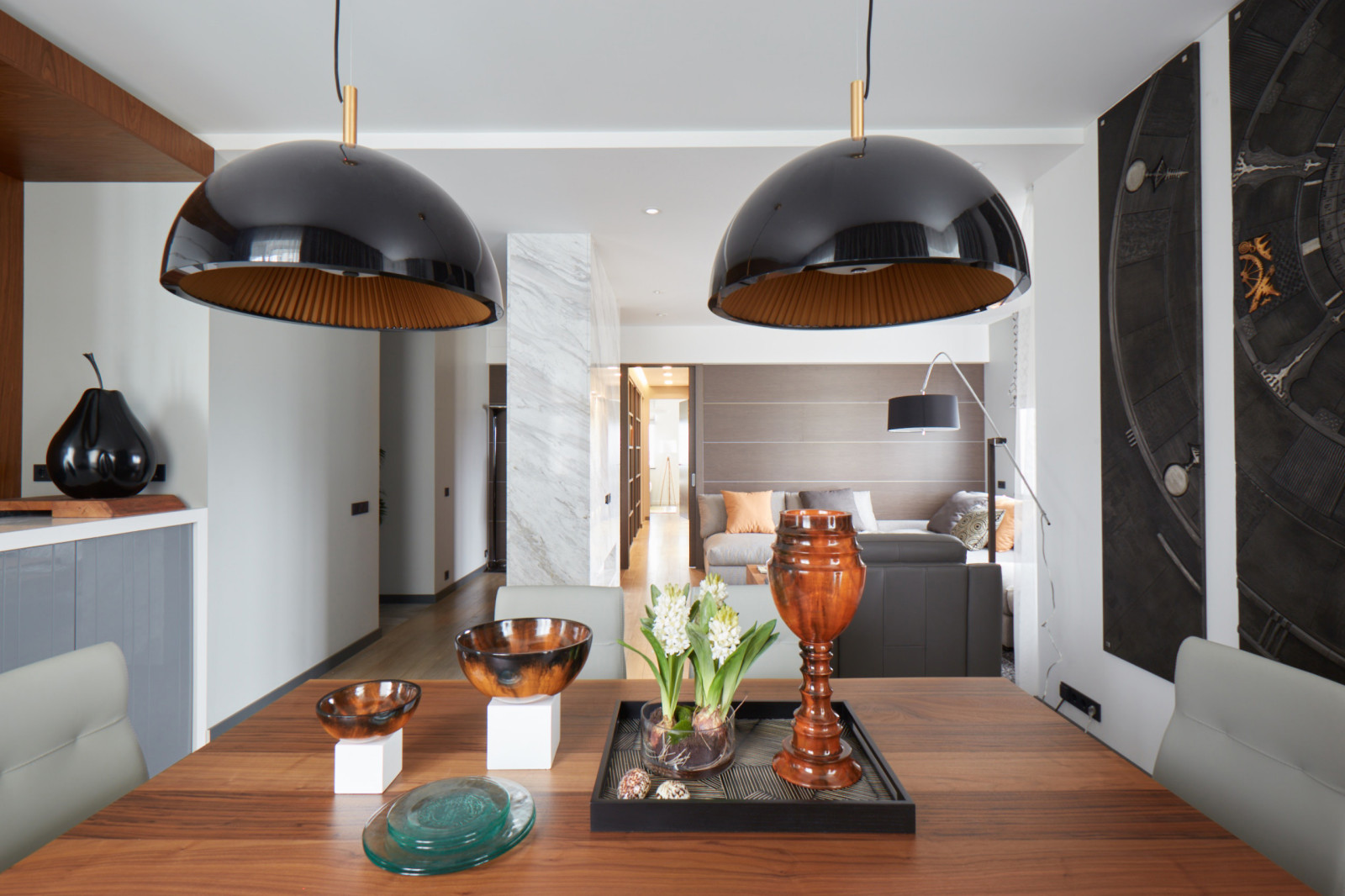 Гостиная. Вид на мягкую зону