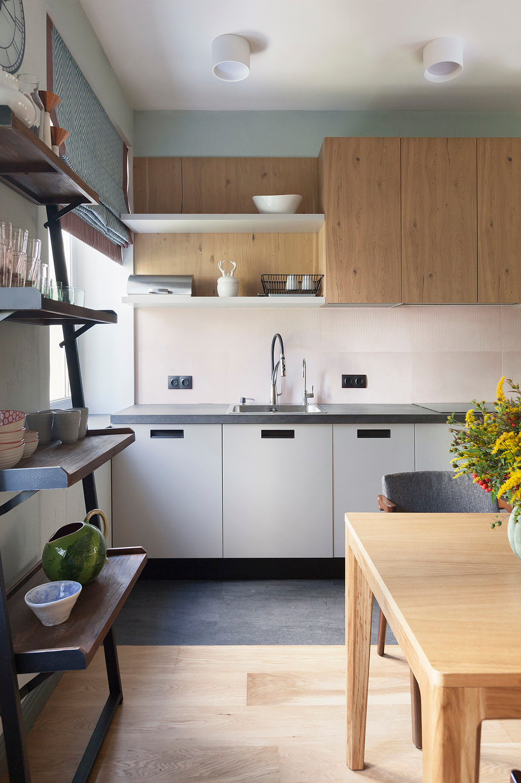 Дизайн квартиры для молодой семьи с двумя детьми в переулках Нового Арбата