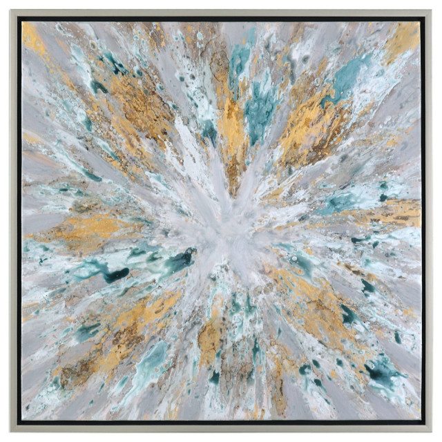 Uttermost Exploding Star Modern Abstract Art ...