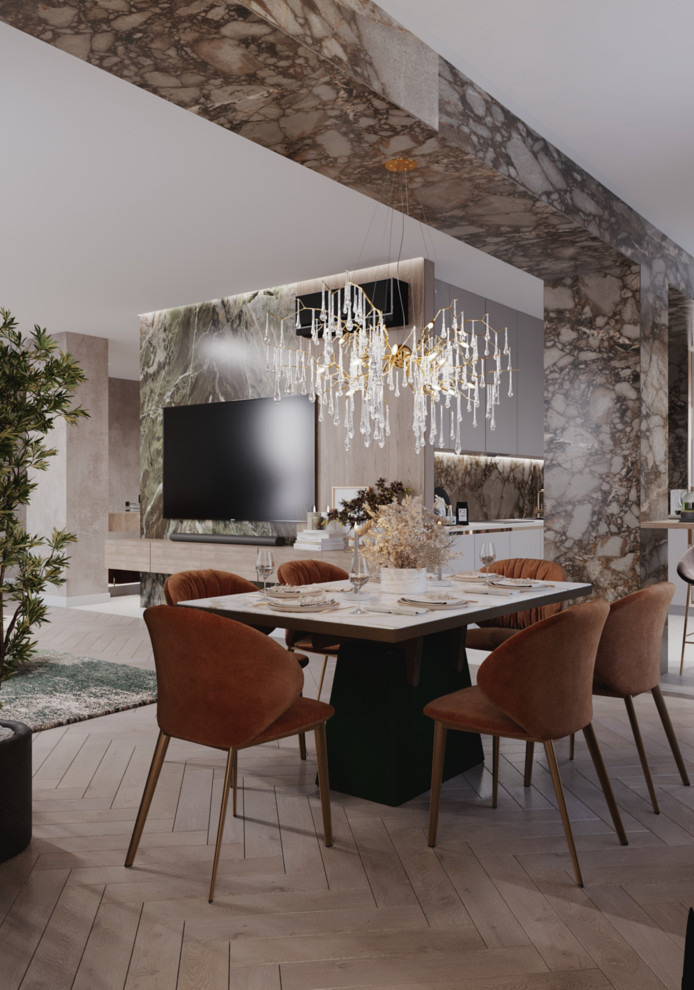 Дизайн проект апартаментов Аура