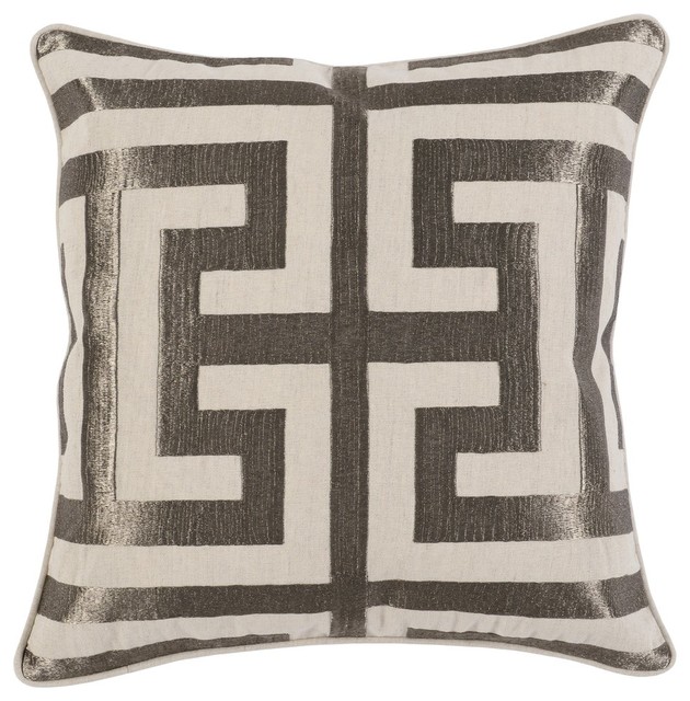 silver gray throw pillows
