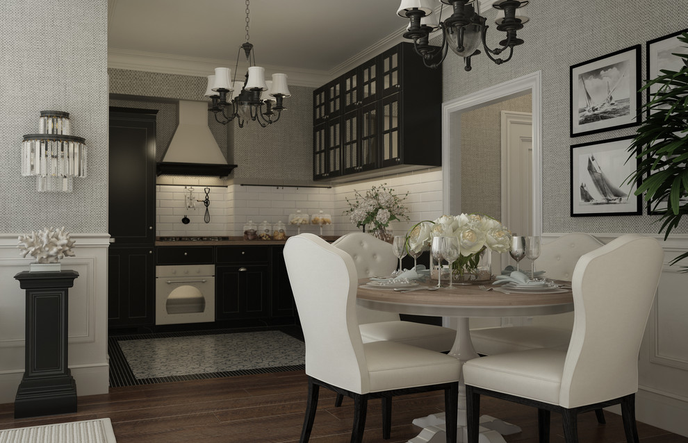 1-комнатная квартира стиль Неоклассика.