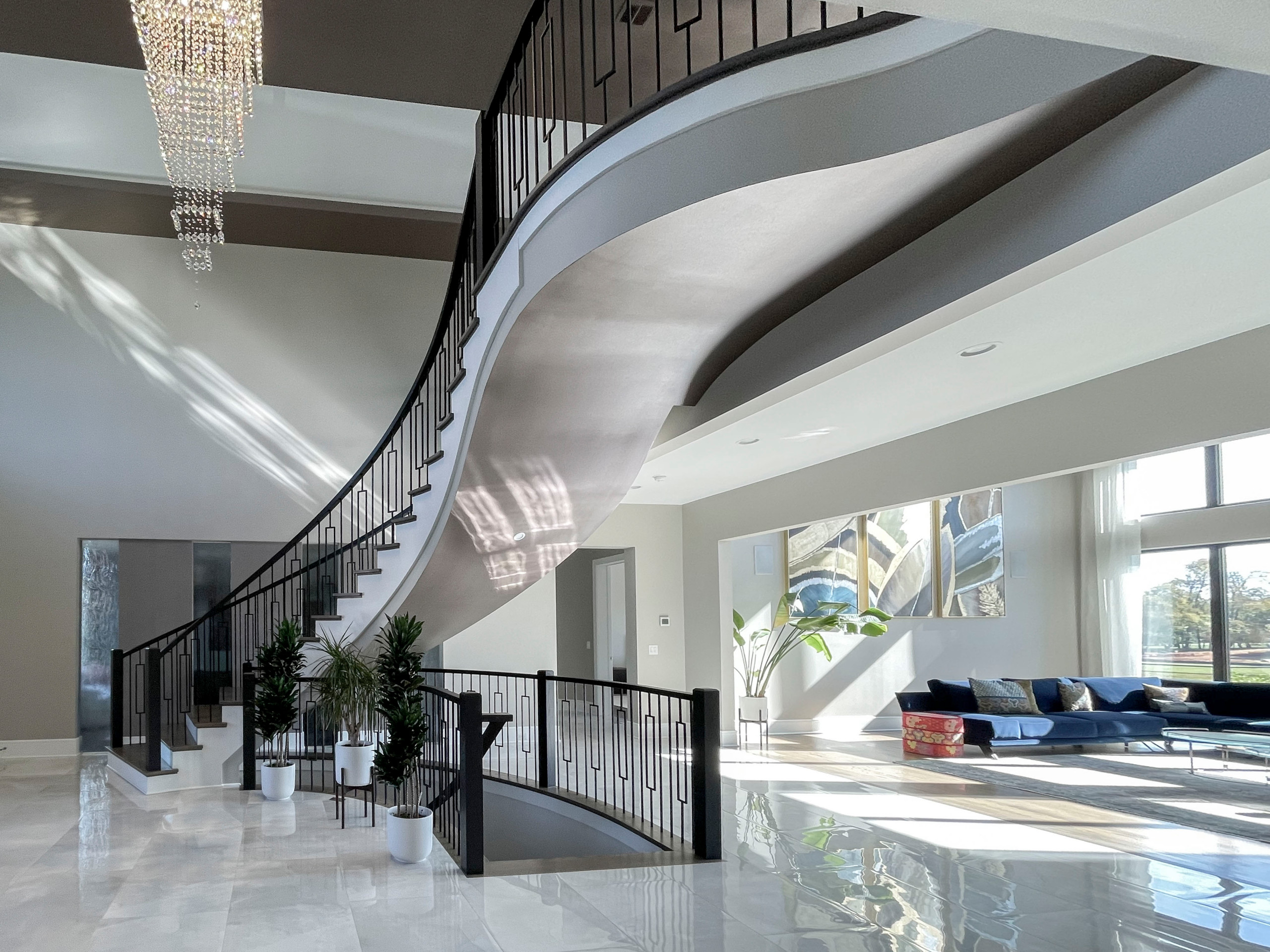114_Striking Floating-Curved Staircase, Leesburg VA 20175