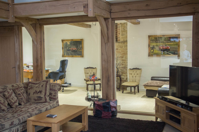 Barn Conversion rustico-soggiorno