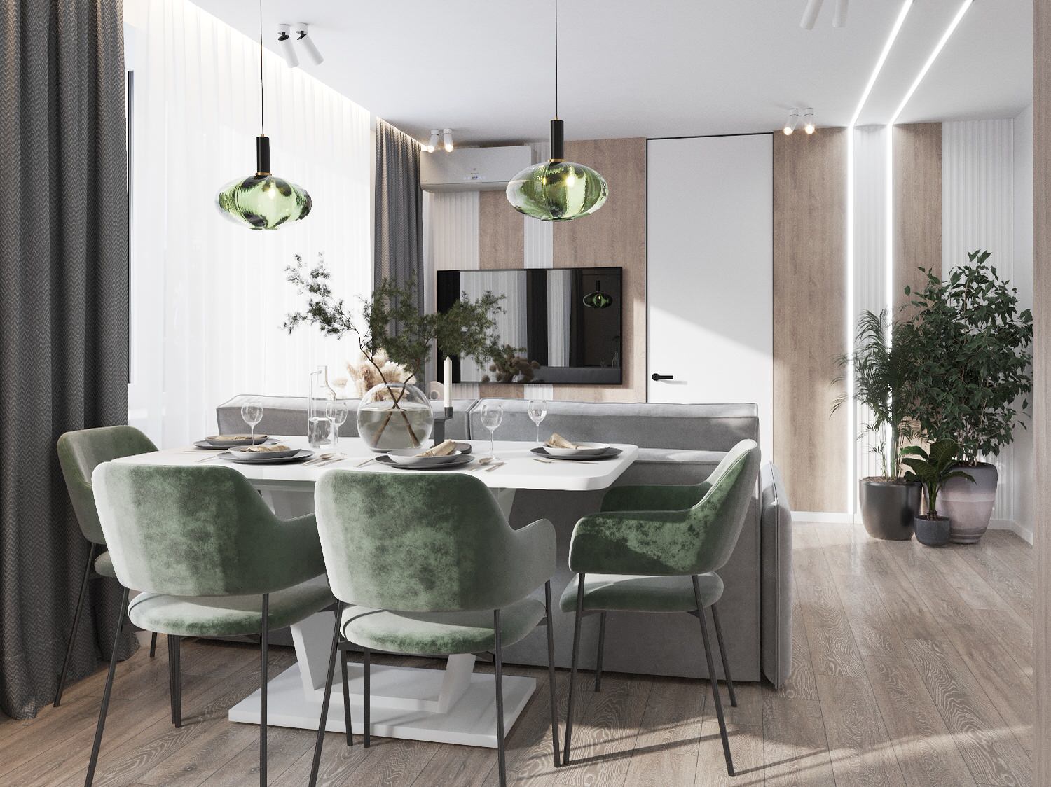 36,5 м2 в современном стиле