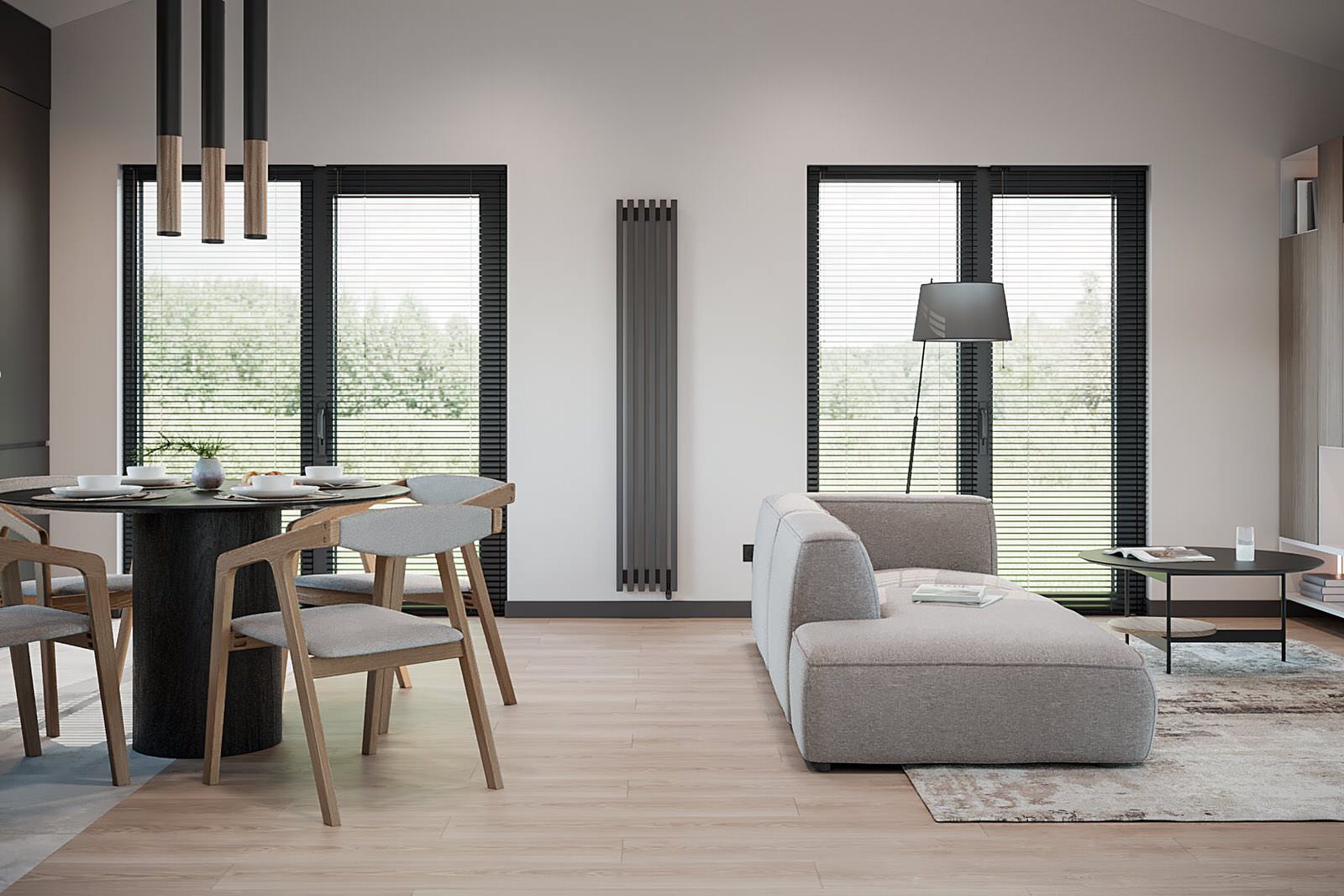 Дизайн интерьера дома 71 м² минимализм Ольховка Кантри Клаб