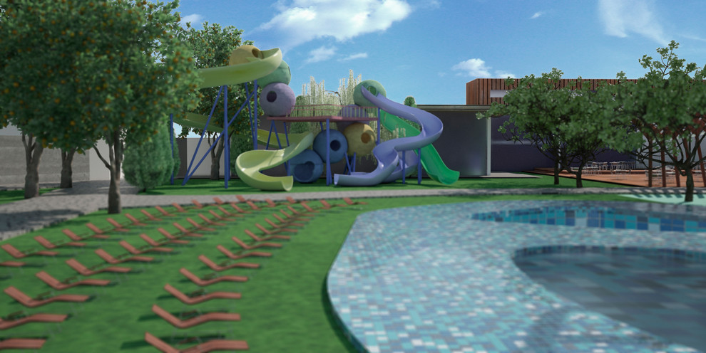 анимационный блок пансионата