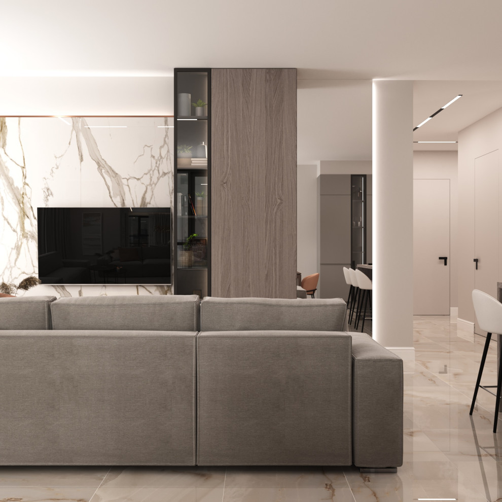 Дизайн интерьера квартиры в ЖК "Бристоль. г. Ростов-на-Дону