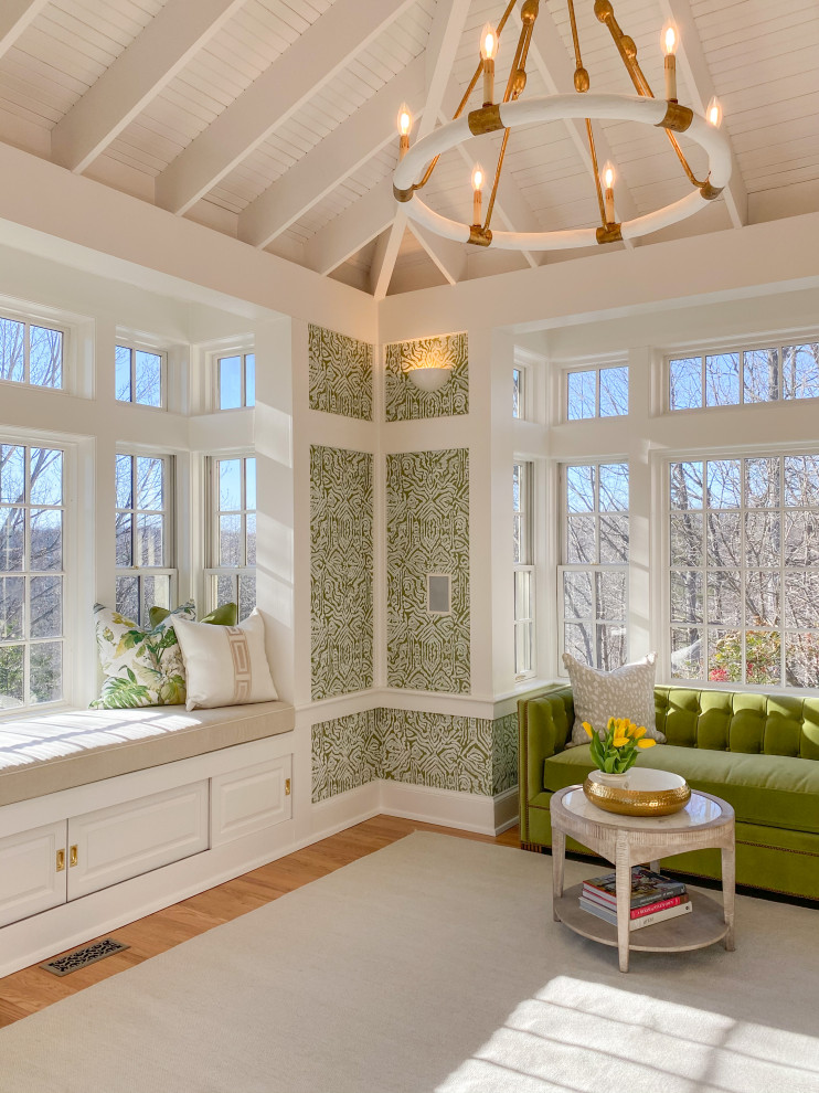 Inspiration for a transitional sunroom in Baltimore.